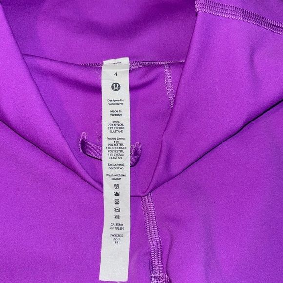 lululemon Wunder Train High-Rise 25" - Picture 2 of 6